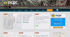 Desktop Screenshot of northcountrypublicradio.org